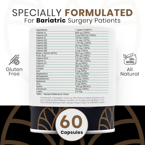 Auralia Bariatric Multivitamin & Minerals (2-Month Supply)