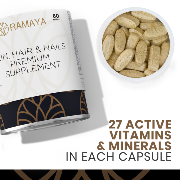 Skin Hair & Nails Premium Supplement