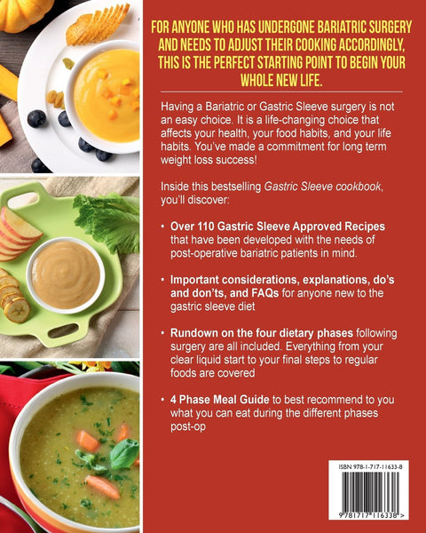 Gastric Sleeve Cookbook: The Complete Bariatric Recipes Guide & Cookbook for Beginners
