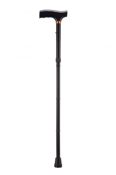 Black Foldable Walking Stick Mobility Aid