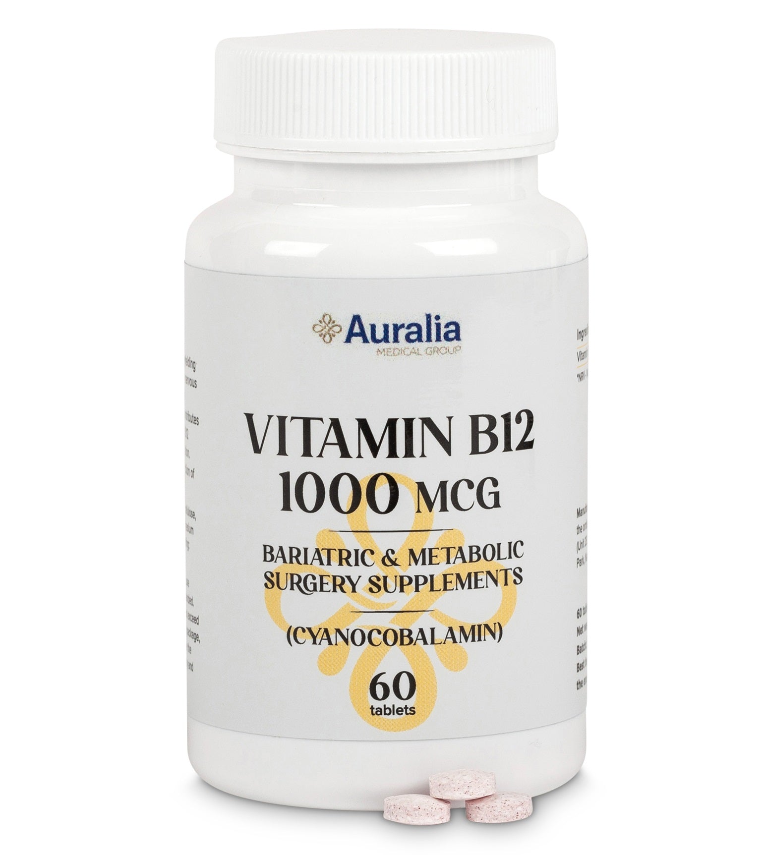 Auralia Bariatric Vitamin B12 Supplement 60 capsules